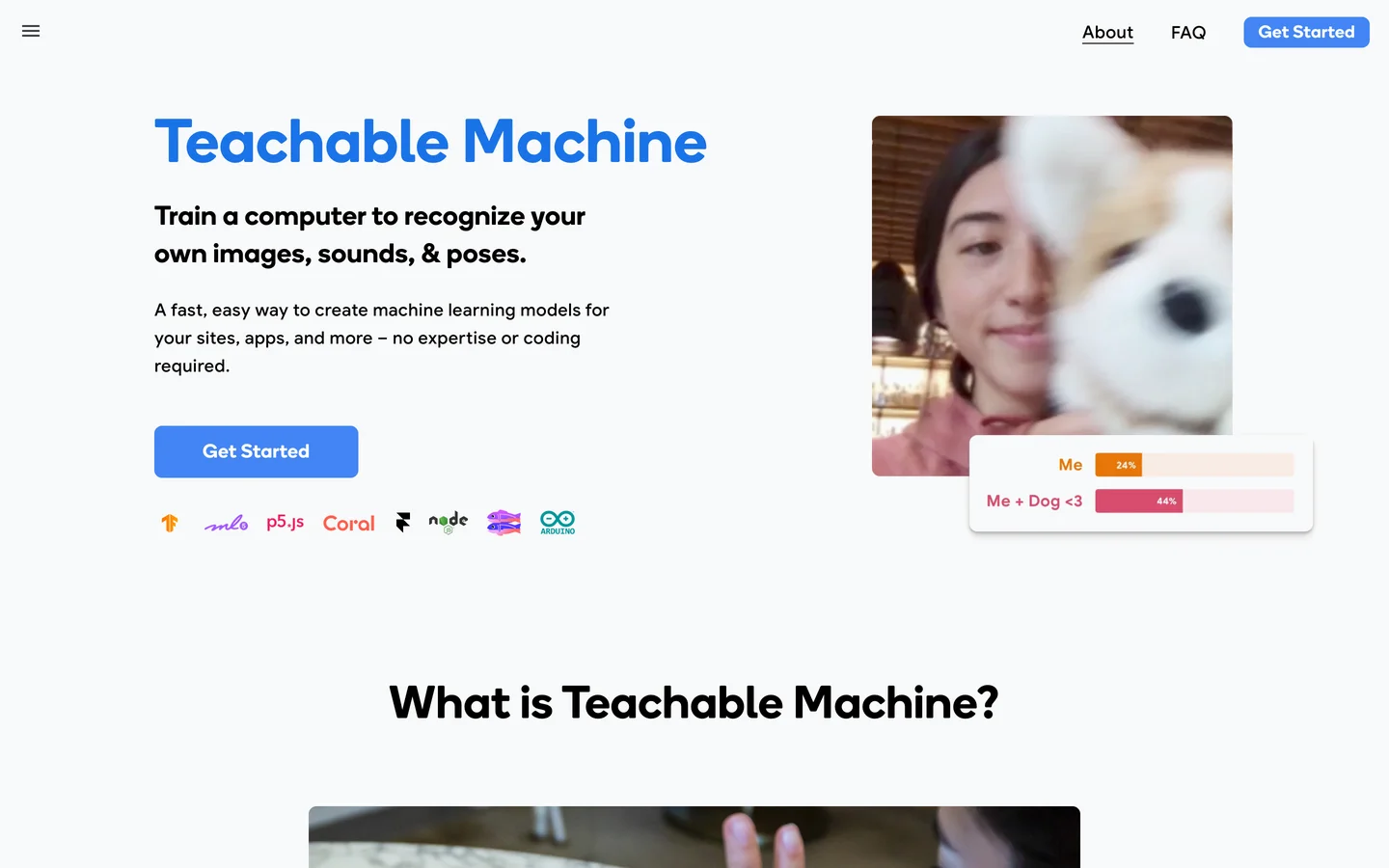 Teachable Machine