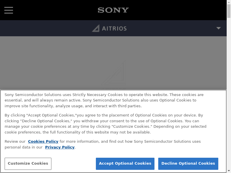 AITRIOS | ソニーセミコンダクタソリューションズグループSONY